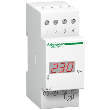 15201 - Schneider Electric - PowerLogic - digital voltmeter - modular - 0 to 600 V