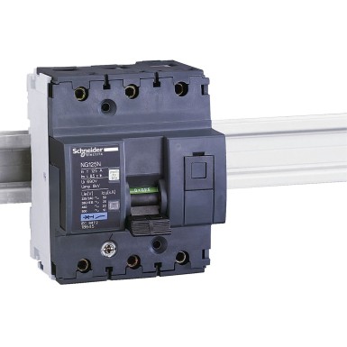 18641 - Schneider Electric - Miniature circuit breaker (MCB), Acti9 NG125N, 3P, 80A, C curve, 25kA (IEC/EN 60947-2)