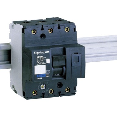 18856 - Schneider Electric - Miniature circuit breaker (MCB), Acti9 NG125L, 3P, 80A, D curve, 50kA (IEC/EN 60947-2)