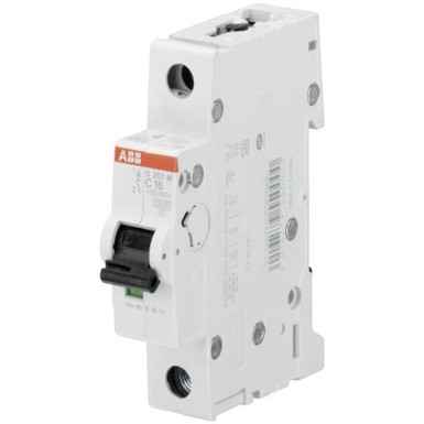 2CDS271001R0024 - ABB - S201M circuit breaker 1P 2A Curve C Screw connection - 15KA (1 module) - 2CDS271001R0024