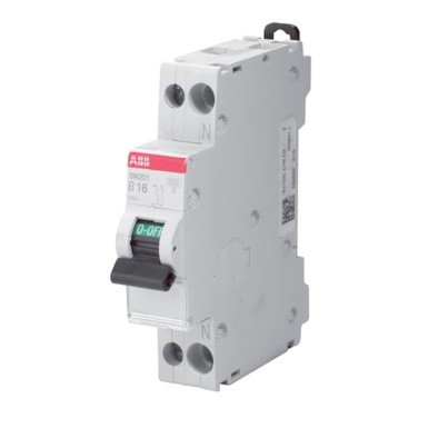 2CSS255101R0254 - ABB - Circuit breaker sn201l - 1 + np - curve c - 25 a - neutral on the right - 2css255101r0254