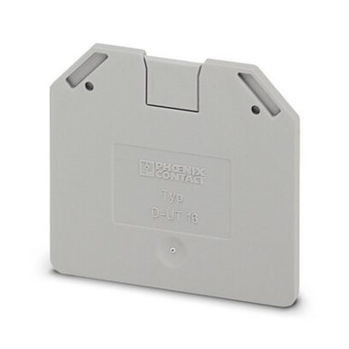 3047206 - Phoenix Contact - 50 End caps - D-UT 16 - Pack of 50 units 3047206