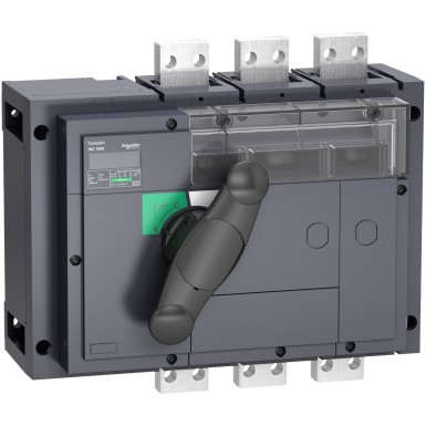 31358 - Schneider Electric - switch disconnector, Compact INV800, visible break, 800 A, standard version with black rotary handle, 3P