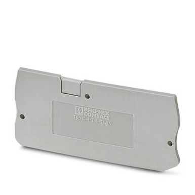 3208977 - Phoenix Contact - 50 End caps - D-PT 4-TWIN - Pack of 50 units 3208977