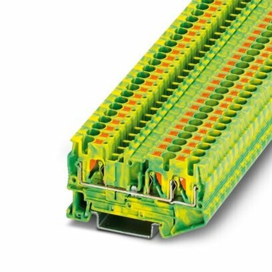 3211780 - Phoenix Contact - 50 Protective conductor terminal blocks - PT 4- TWIN-PE - Pack of 50 units 3211780