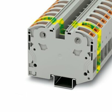 3212066 - Phoenix Contact - 10 Protective conductor terminal blocks - PTPOWER 35-PE - Pack of 10 units 3212066