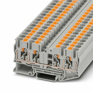 3212934 - Phoenix Contact - 50 Single terminal blocks - PT 6-QUATTRO - Pack of 50 units 3212934