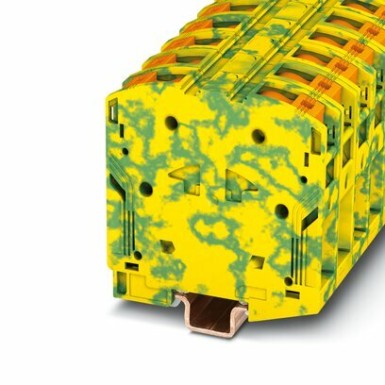 3260052 - Phoenix Contact - 10 Protective conductor terminal blocks - PTPOWER 50-PE - Pack of 10 units 3260052