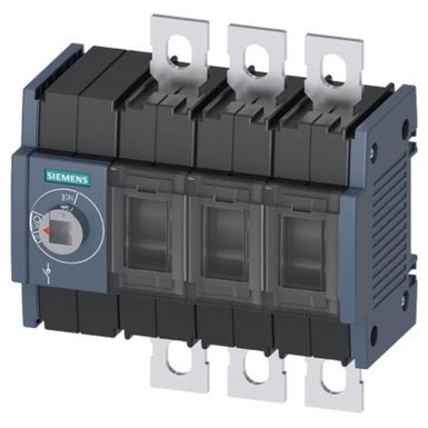 3KD2830-0NE10-0 - Siemens - Switch-disconnector 80 A, Size 2, 3-pole Front operating mechanism left Basic unit without handle flat terminal incl. phase barriers