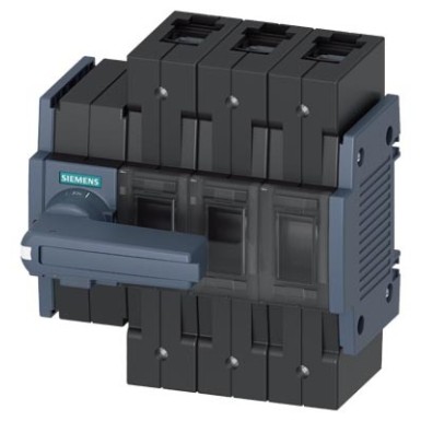 3KD3432-2NE10-0 - Siemens - Switch-disconnector 160 A, Size 2, 3P Front operating mechanism left Complete unit with direct operating mechanism gray Box terminal