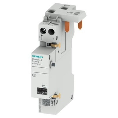 5SM6014-2 - Siemens - AFDD Fire Breaker Block, 1-40A 230V for MCB or RCBO 1+N 1MW