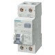 Residual current circuit breaker with integrated overcurrent protection (RCBO)