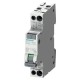 Residual current circuit breaker with integrated overcurrent protection (RCBO)