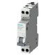 Residual current circuit breaker with integrated overcurrent protection (RCBO)