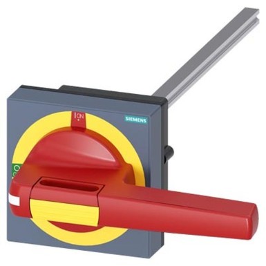 8UD1151-3AF25 - Siemens - Door-coupling rotary operating mechanism Emergency switching-off with tolerance compensation Size 100x 100, Shaft 10x 10, 300 mm, 0-I, Complete unit Handle Size 140 mm Accessory for 3KD Size 4, 3KF Size 4