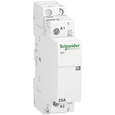 A9C20731 - Schneider Electric - Acti9, iCT contactor 25A 1NO 230...240VAC 50Hz