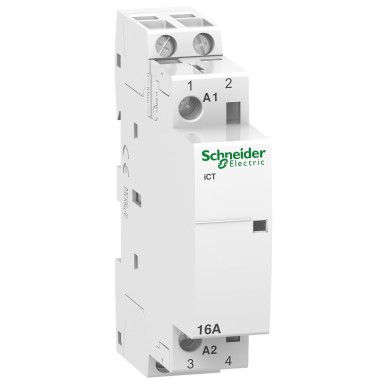 A9C22112 - Schneider Electric - Acti9, iCT contactor 16A 2NO 24VAC 50Hz