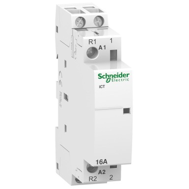 A9C22115 - Schneider Electric - Acti9, iCT contactor 16A 1NO 1NC 24VAC 50Hz
