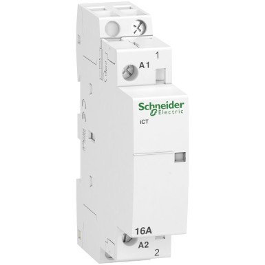 A9C22711 - Schneider Electric - Acti9, iCT contactor 16A 1NO 230...240VAC 50Hz