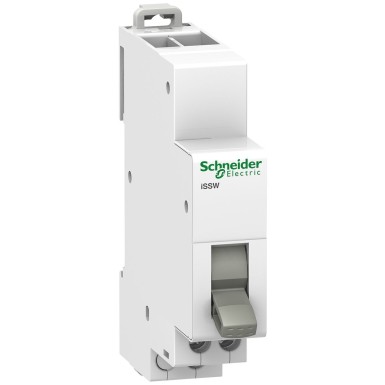A9E18073 - Schneider Electric - Acti9, iSSW 3-position switch 1 OF changeover contact 20A 230V