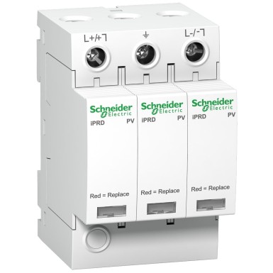 A9L40271 - Schneider Electric - Acti9 - iPRD-DC 40r 800PV - surge protector mod - 2P - 840Vdc - remote transfer.