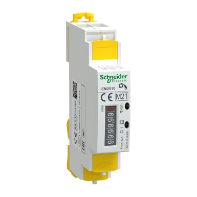 A9MEM2010 - Schneider Electric - modular single phase power meter iEM2010 - 230V - 40A with pulse