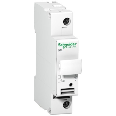A9N15636 - Schneider Electric - Acti9 STI - drawer fuse disconnector - 1P - 25A - for 10.3x38mm fuse
