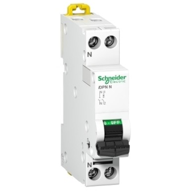 A9N21010 - Schneider Electric - iDPN - circuit breaker - 1P+N - 10A - curve B - A9N17517