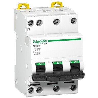 A9N21600 - Schneider Electric - IDPN CIRCUIT BREAKER 3P-N 32A C 6000A KA 400