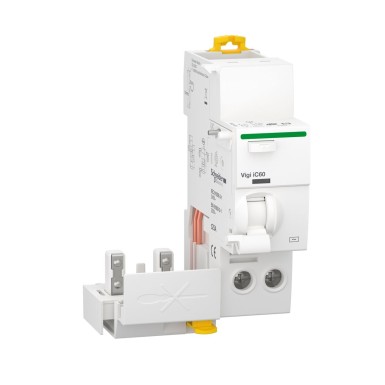 A9Q11225 - Schneider Electric - Acti9, Vigi iC60, differential block 2P 25A 30mA type AC 230-240V 400-415V