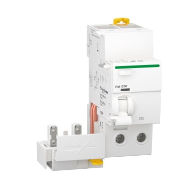 A9Q11240 - Schneider Electric - Acti9, Vigi iC60, differential block 2P 40A 30mA type AC 230-240V 400-415V
