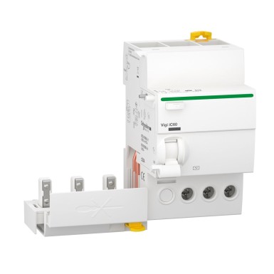 A9Q14325 - Schneider Electric - Acti9, Vigi iC60, differential block 3P 25A 300mA type AC 230-240/400-415V