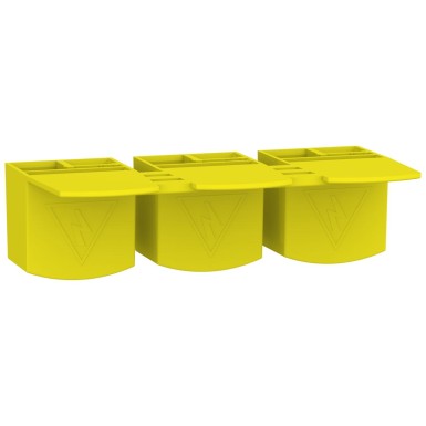 A9X21096 - Schneider Electric - Acti9 iDT40 - set of 12 insulators - for horizontal splitter tooth