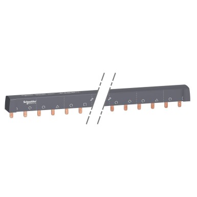A9XPH524 - Schneider Electric - Acti9 iC60 - comb with teeth - 3 x N+P - 100A - 24 modules of 18mm