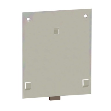 ABL6AM01 - Schneider Electric - plate for mounting on Omega DIN rail, Phaseo ABT7 ABL6, for voltage transformer, size 1