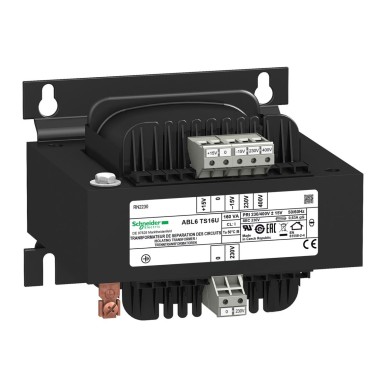 ABL6TS16U - Schneider Electric - Phaseo - voltage transformer - 230..400V - 1x230V - 160VA