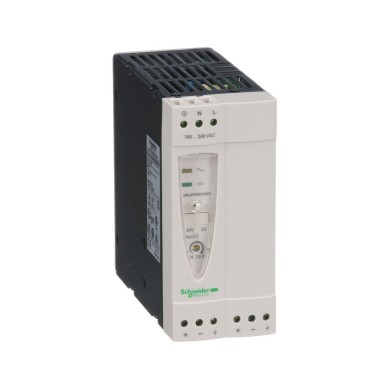 ABL8REM24050 - Schneider Electric - Phaseo ABL8 - switching power supply - 5A - 100 to 240Vac single/two-phase - 24Vdc