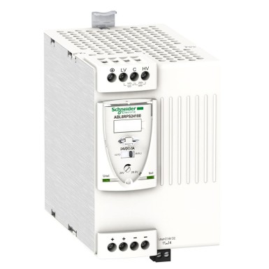 ABL8RPS24100 - Schneider Electric - Phaseo ABL8 - switching power supply - 10A - 200 to 500V single/two-phase - 24Vdc