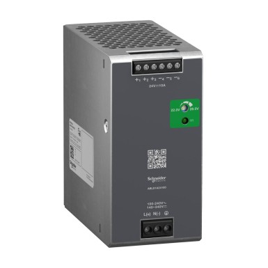 ABLS1A24100 - Schneider Electric - Modicon ABL - switching power supply - 10A - 100 to 240 Vac single/two-phase - 24 Vdc