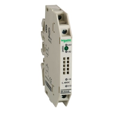 ABS2SC01EB - Schneider Electric - Zelio - output interface module - 9.5mm - static - 24..48Vdc - 2A