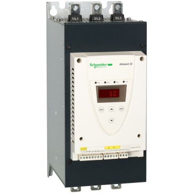 ATS22C11Q - Schneider Electric - Altistart - ATS22 soft starter 3 phase control - 110A - 230V to 440V