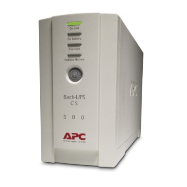 BK500EI - APC - APC BackUPS CS 500VA USB/SER USV with PowerChute Personal