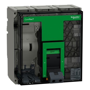 C063H350FM - Schneider Electric - Circuit breaker, ComPacT NS630bH, 70kA at 415VAC, 3P, fixed, manually operated, MicroLogic 5.0 control unit, 630A