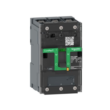 C113050BS - Schneider Electric - Switch disconnector, ComPacT NSXm 50NA, 3 poles, thermal current Ith 50A, compression lugs and busbar connectors