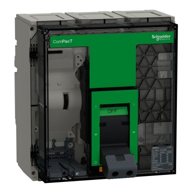 C125H320FM - Schneider Electric - Circuit breaker, ComPacT NS1250H, 70kA at 415VAC, 3P, fixed, manually operated, MicroLogic 2.0 control unit, 1250A