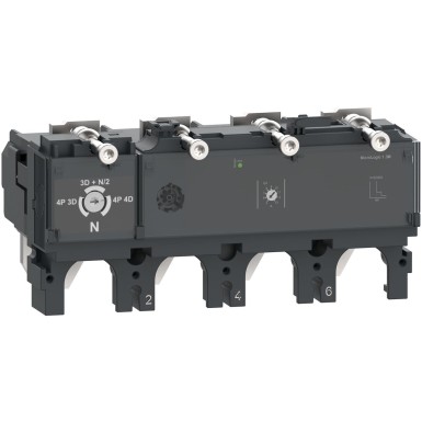 C4042D250 - Schneider Electric - Trip unit MicroLogic 2.3, ComPacT NSX400/630, 4P, electronic basic protections, 250A rating