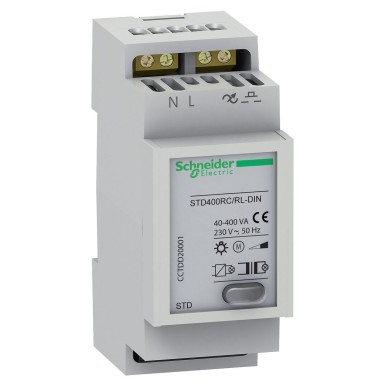 CCTDD20001 - Schneider Electric - STD - remote dimmer - 400W - DIN - simple lighting control