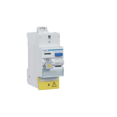 CDS743F - Hager - Differential switch 40A 30mA type A Auto - Ref: CDS743F