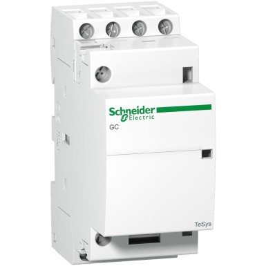 GC2540M5 - Schneider Electric - Modular contactor, TeSys GC, AC-7a, 25A, 4NO, 220 to 240VAC 50Hz coil