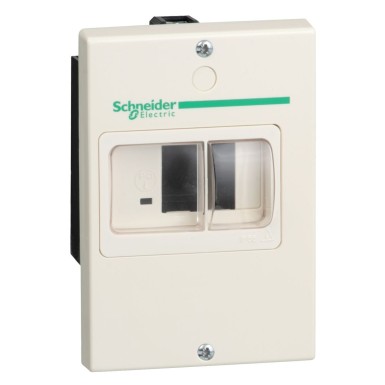 GV2MP04 - Schneider Electric - Reduced flush mounting enclosure, for TeSys GV2ME motor starter, IP55